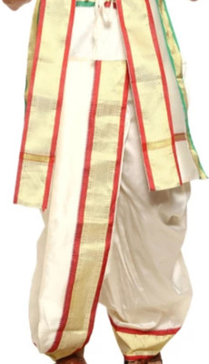 KIRSILK Ganga jamuna Self Design Men Dhoti