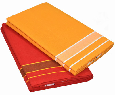 TUNI MANI Kerala Dhoti 2.0meter Solid Men Dhoti