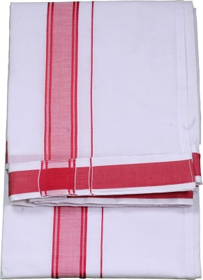 Tharunsha Elite TRENDY & TRADITIONAL COTTON MENS DHOTI SET Solid Men Dhoti