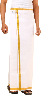 GREEN TEE men solid dhoti Solid Men Dhoti