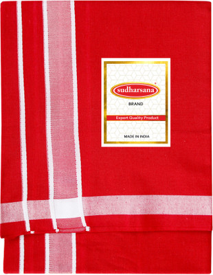 sudharsana Plain Solid Men Dhoti