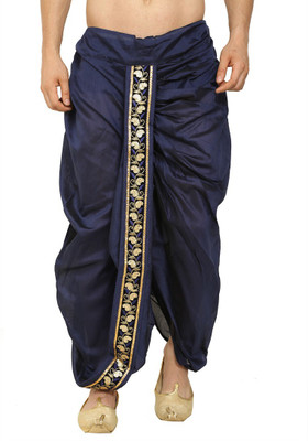 DISONE Disone silk mans solid dhoti Solid Men Dhoti