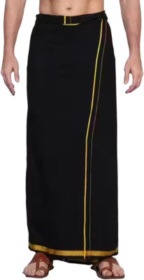 house of common Self Design Men Dhoti