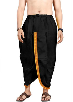 VJ Enterprise TRADITIONAL MAHARAJ DHOTI Solid Men Dhoti