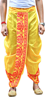GOURI COLLECTIONS Ready To Wear Pant System Marwadi Printed Embellished Men Dhoti
