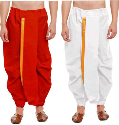 DIAMOND CLUTSER dhoti for men Self Design Men Dhoti
