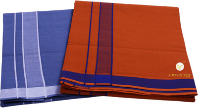GREEN TEE Solid Men Dhoti