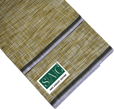 Shree shyam Handloom Striped, Self Design Blue, Black, Brown, Pink, Gold, Green, Yellow, Purple Lungi