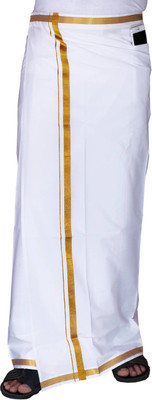 GREEN TEE men solid dhoti Solid Men Dhoti