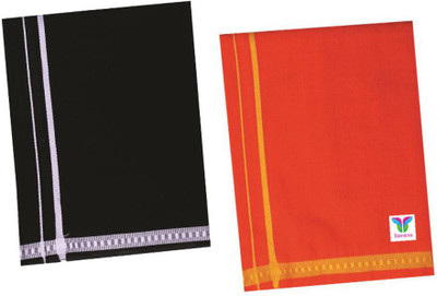sudharsana Solid Men Dhoti
