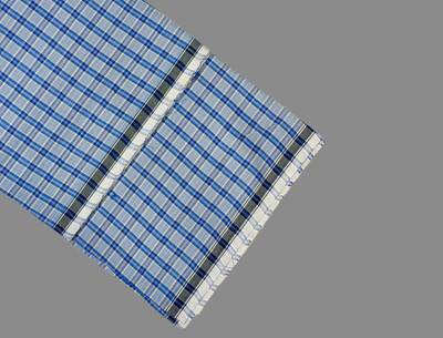 AK handloom Checkered, Striped Men Dhoti