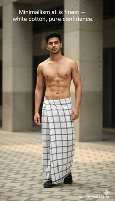 Nebul Self Design Men Dhoti Solid Men Dhoti