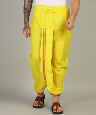 AKESHAVAM Embroidered, Striped, Solid Men Dhoti