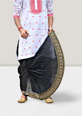 GOURI COLLECTIONS Ready To Wear Premium Quality Pant System Mayur Puchha Embellished Men Dhoti