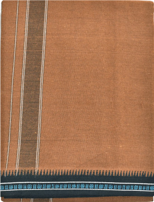 TUNI MANI Rudratcha Border 2.0meter Solid Men Dhoti