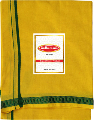sudharsana Solid Men Dhoti
