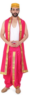 PRIYAKANT SAFAWALA Men Dhoti Dupatta Set