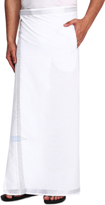 GOWRI TEX Woven Men Dhoti
