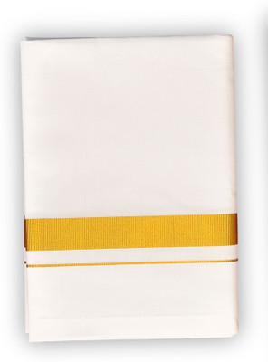 Sri Vijaylakshmi Textiles Dhoti/Mundu Solid, Woven Men Dhoti