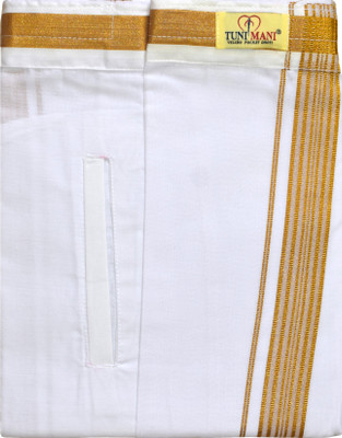 TUNI MANI Solid Men Dhoti