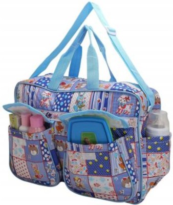 Duggu kids Duggu kidss Baby Diaper Bag with Shoulder Strap 15 Ltr with 5 Pockets Baby two pocket mother bag(Blue)