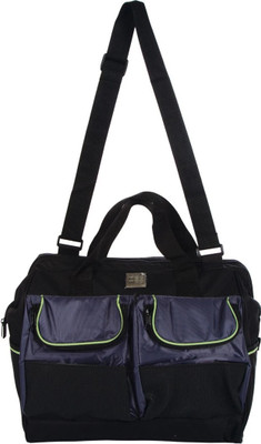 MeeMee Waterproof Maternity Backpack for Moms with Multiple Pockets & Changing Mat Baby Diaper Bag(Purple, Black)