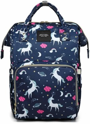 AgroCulture Unicorn Bag with Mustard seed Pillow Combo Diaper bag & pillow(Blue, Red)