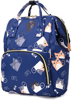 HOUSE OF QUIRK Baby Diaper Bag Maternity Backpack-41X18X25.5 cm Diaper Bag(Dark Blue)