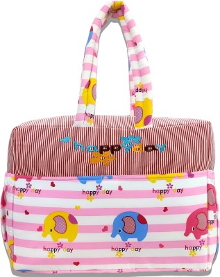 Parveen Enterprises Baby Care Mother Bags Hand Bags(Line Pink)