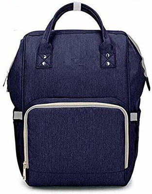 ocean count Kids Diaper Bag Nursing Maternity Backpack, Waterproof Multifunctional Travel Bag Large Size (20 x 18 x 40 cms) bagpack(Blue)
