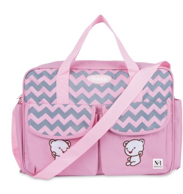 NFI essentials Newborn Baby Diaper Changing Mother Bag Baby Things Carry Bags for Mothers Baby Diaper Bag(BB-2-Pink)