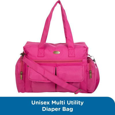 MeeMee Multipurpose Diaper Bag 1 Baby Diaper Bag(Light Pink)