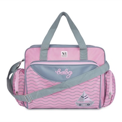 NFI essentials Newborn Baby Diaper Changing Mother Bag Baby Things Carry Bags for Mothers Baby Diaper Bag(BB-3-Pink)