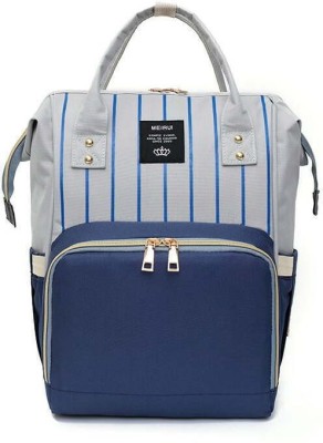 Little Feet Babies Diaper Baby Diaper Bag(Blue)