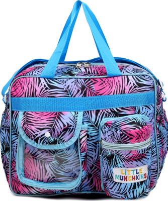 Little Munchkins Baby Diaper Bag with Shoulder Strap 15 Ltr Diaper Bag Diaper Bag(Multicolor)