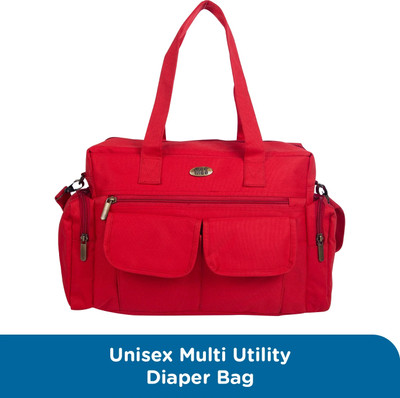 MeeMee Mee Mee Multi-Function Baby Diaper Bags for Mom Trave Diaper Bag(Red)