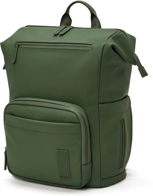 Mokobara The Playdate Diaper Backpack - 29.5 L, Soft Touch Polyurethane Backpack Diaper Bag(Green)