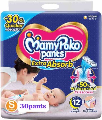 MamyPoko EXTRA ABSORB PANTS S 30-GF31 - S(29 Pieces)