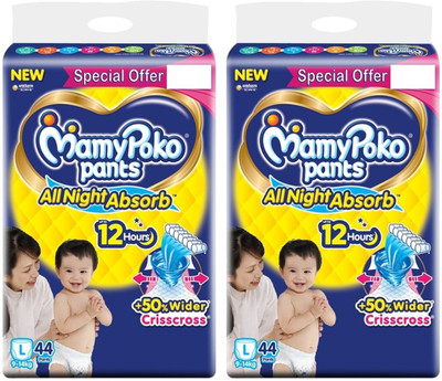 MamyPoko Standard All Night Large 88 - L(88 Pieces)