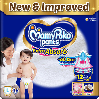 MamyPoko PSL36 - L(36 Pieces)