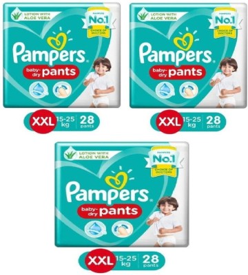 Pampers Diaper Soft Pants Lotion Grap With Aloe Vera - XXL(84 Pieces)