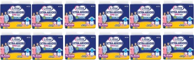 LIFREE ADULT DIAPER Adult Diapers - XL(120 Pieces)