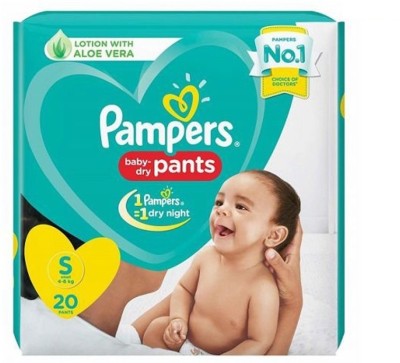 Pampers All round protection Small Size Diapers - S(20 Pieces)