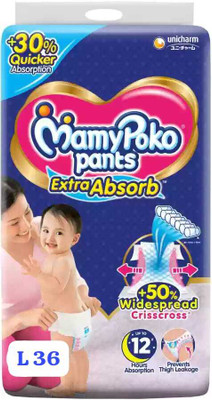 MamyPoko EXTRA ABSORB L 36-JHD36 - L(36 Pieces)