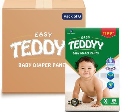 TEDDYY Easy with Rapid-Soaker Technology - M(84 Pieces)