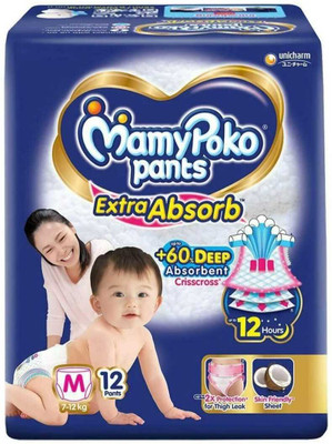 MamyPoko Pants Extra Absorb M (12 Pieces) - M(12 Pieces)