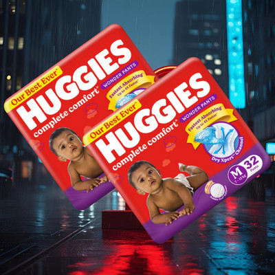 Huggies superSoft - M(64 Pieces)