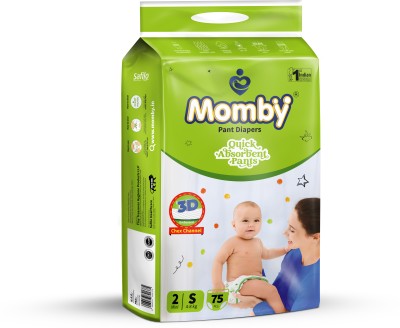 MOMBY quick absorbent pants - S(75 Pieces)