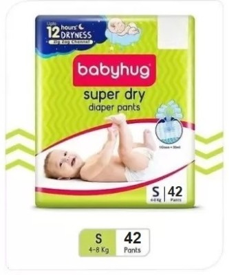 babyhug Super dry Baby diaper pants - S42 - S(42 Pieces)