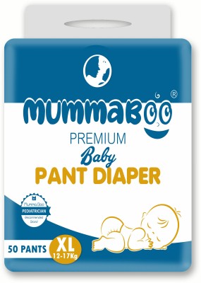 Mummaboo Baby Diaper Pants Double Layer Leakage Protection High Absorb Technology - XL(50 Pieces)